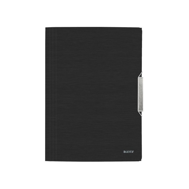Teczka z gumką LEITZ STYLE 15mm A4 Satynowa czerń 39770094