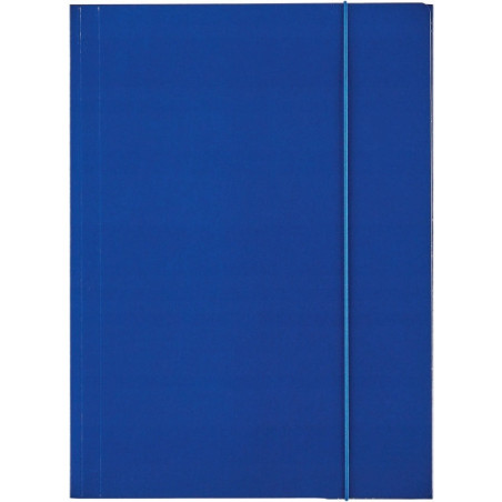 Teczka lakierowana z gumką A4 granatowa ESSELTE 13434