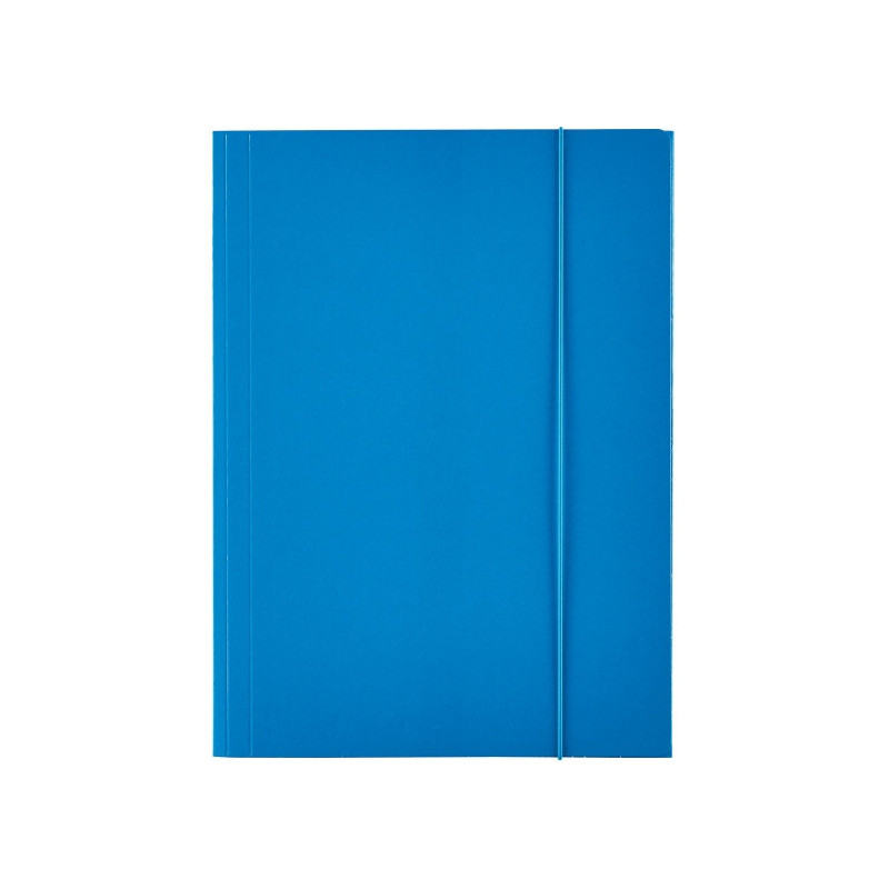 Teczka lakierowana z gumką A4 niebieska ESSELTE 13435