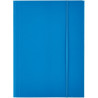Teczka lakierowana z gumką A4 niebieska ESSELTE 13435