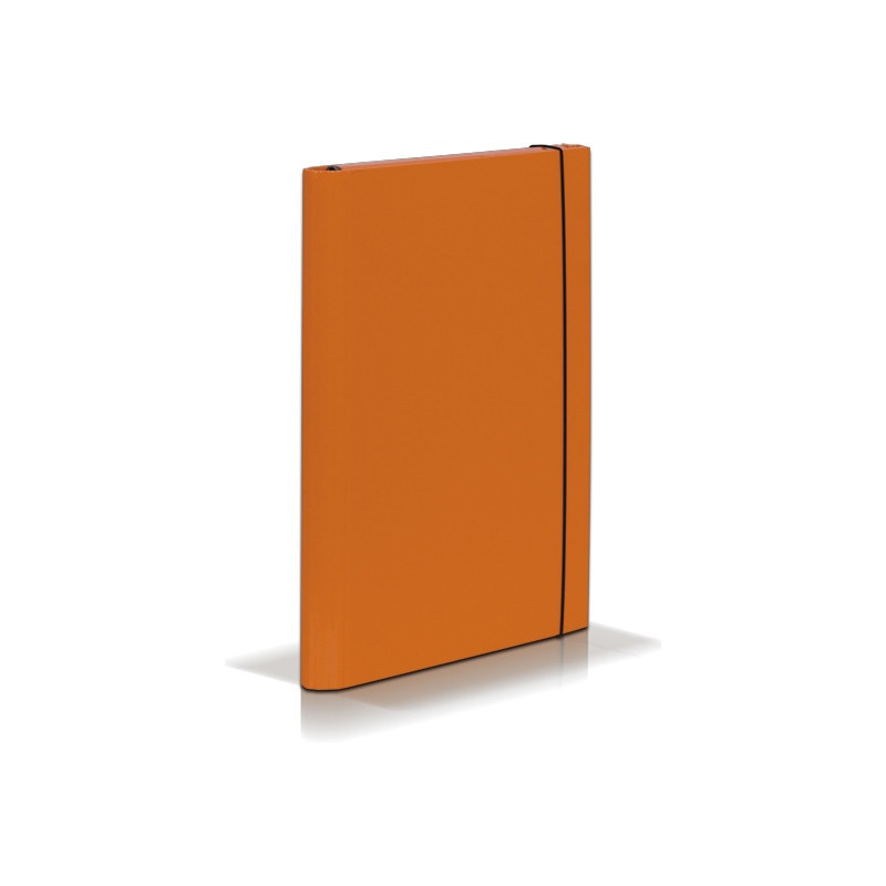 Teczka skrzydłowa z gumką CARIBIC pomarańczowa 4cm 339/16 VAUPE