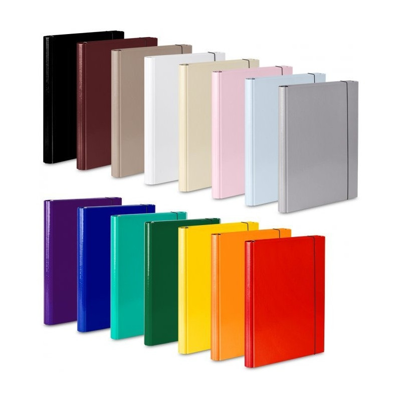 Teczka skrzydłowa z gumką 310/01 czerwona VAUPE