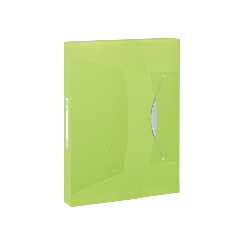 Teczka z gumką ESSELTE VIVIDA 40mm zielona 624051