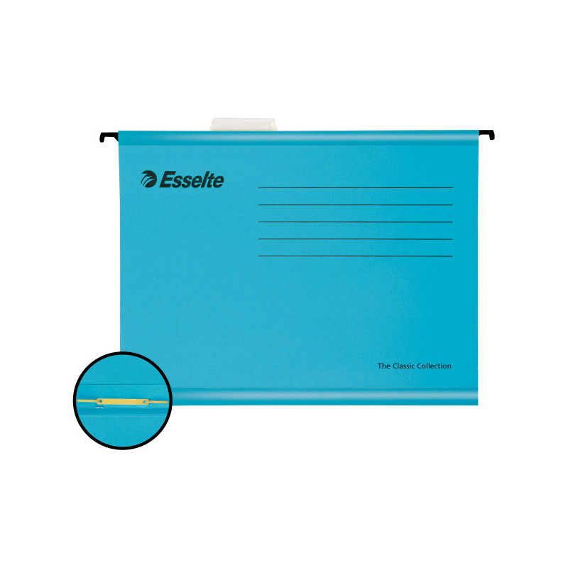 Skoroszyt zawieszany A4 z mechanizmem A4 10szt niebieski 93130 ESSELTE