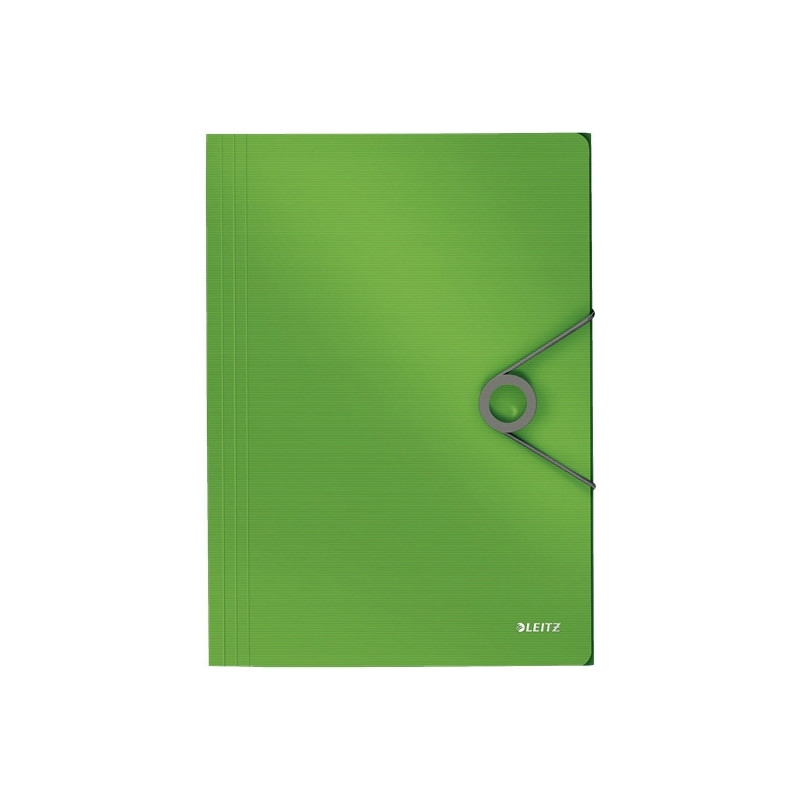 Teczka z gumką A4 PP SOLID jasnozielona 45631050 LEITZ