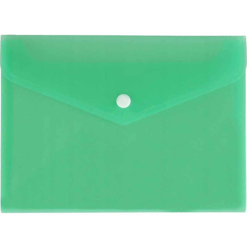 Teczka kopertowa na dokumenty A5 satyna PP zielona TKS-02-12 BIURFOL