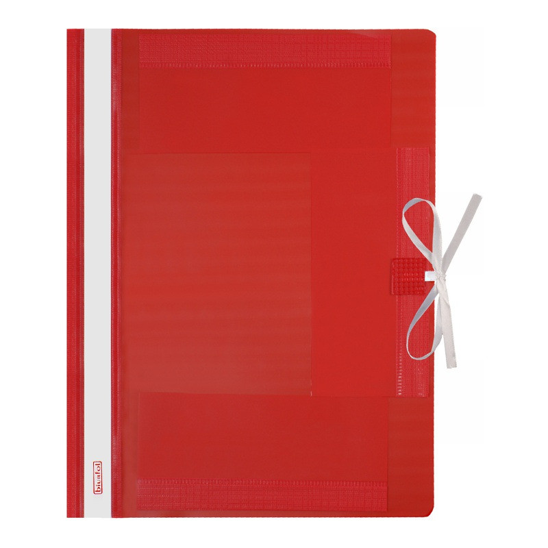 Teczka wiązana czerwona (25szt.) TW-01-01 BIURFOL