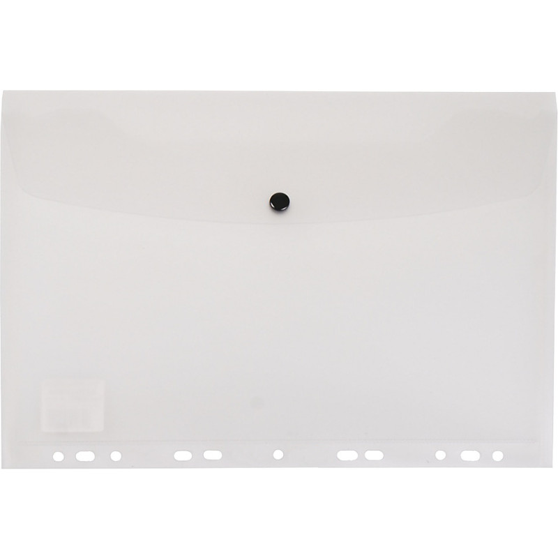 Teczka kopertowa na dokumenty A4 wpinana do segregatora PVC przezroczysta TP-12-05 BIURFOL
