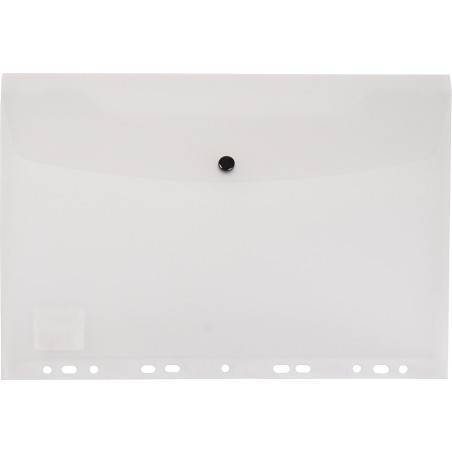 Teczka kopertowa na dokumenty A4 wpinana do segregatora PVC przezroczysta TP-12-05 BIURFOL