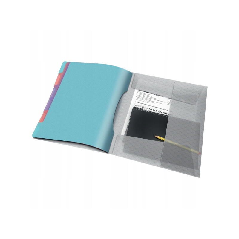 Teczka segregująca z 6 przekładkami ESSELTE COLOUR"ICE z 626255