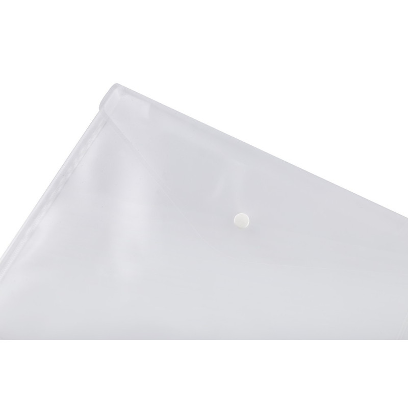 Teczka kopertowa A4 PP bezbarwna 5530 mleczna 007530 D.RECT