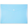 Teczka kopertowa na zatrzask A4 PP-113 niebieska pastelowa TT7943 PENMATE