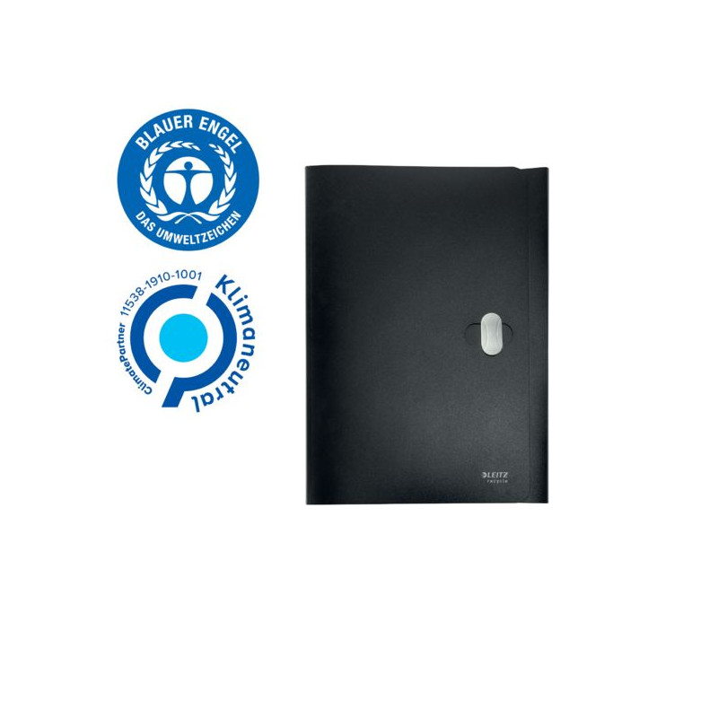 Teczka Recycle A4 PP, czarna 46220095