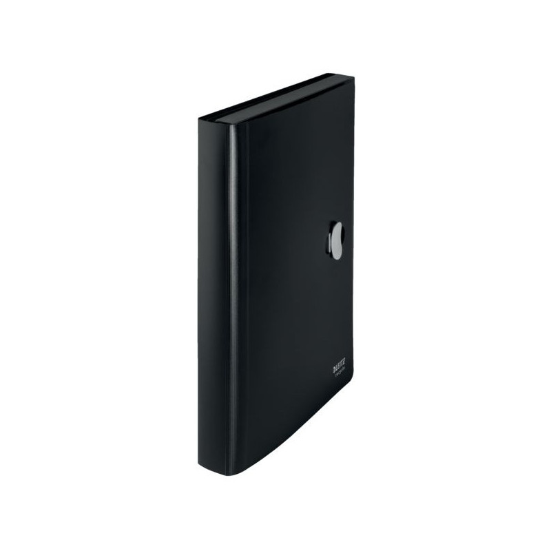 Teczka z przegródkami Recycle A4 PP, czarna 46240095