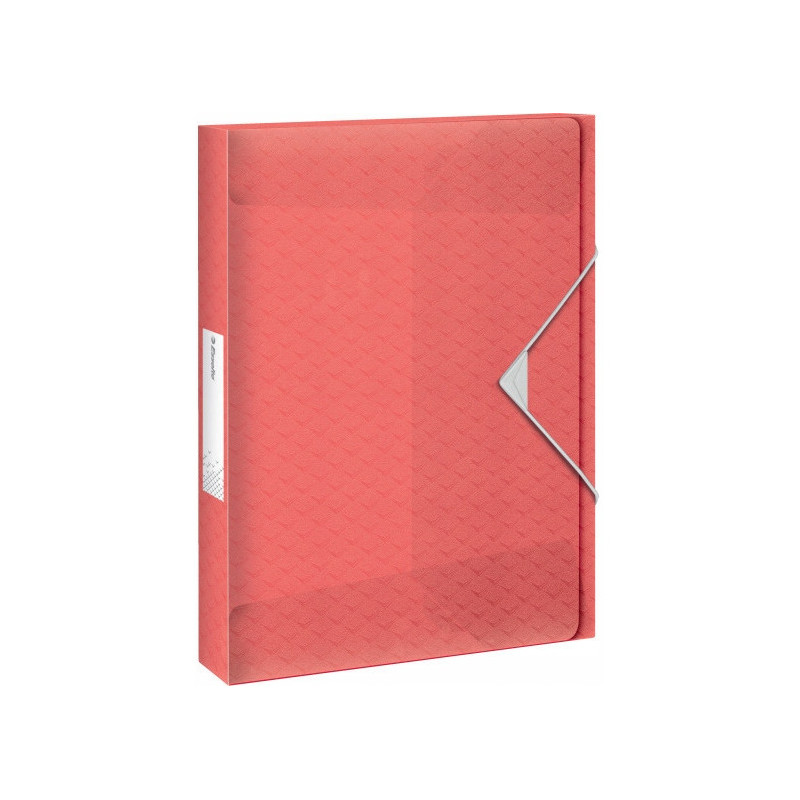 Teczka z gumką Esselte Colour`Breeze 25mm koralowy 628449