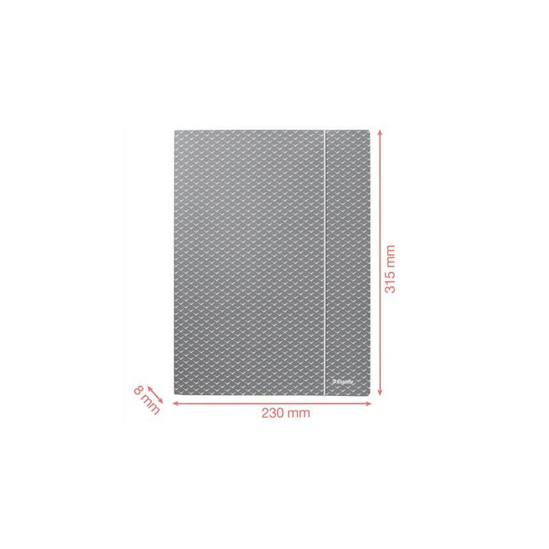 Teczka kartonowa z gumką Colour`Breeze A4 niebieska 628492 ESSELTE