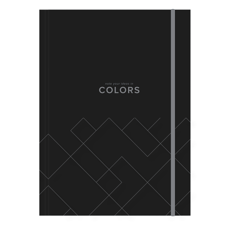 Teczka z gumką COLORS mix (10sztuk) 400171743 TOP 2000