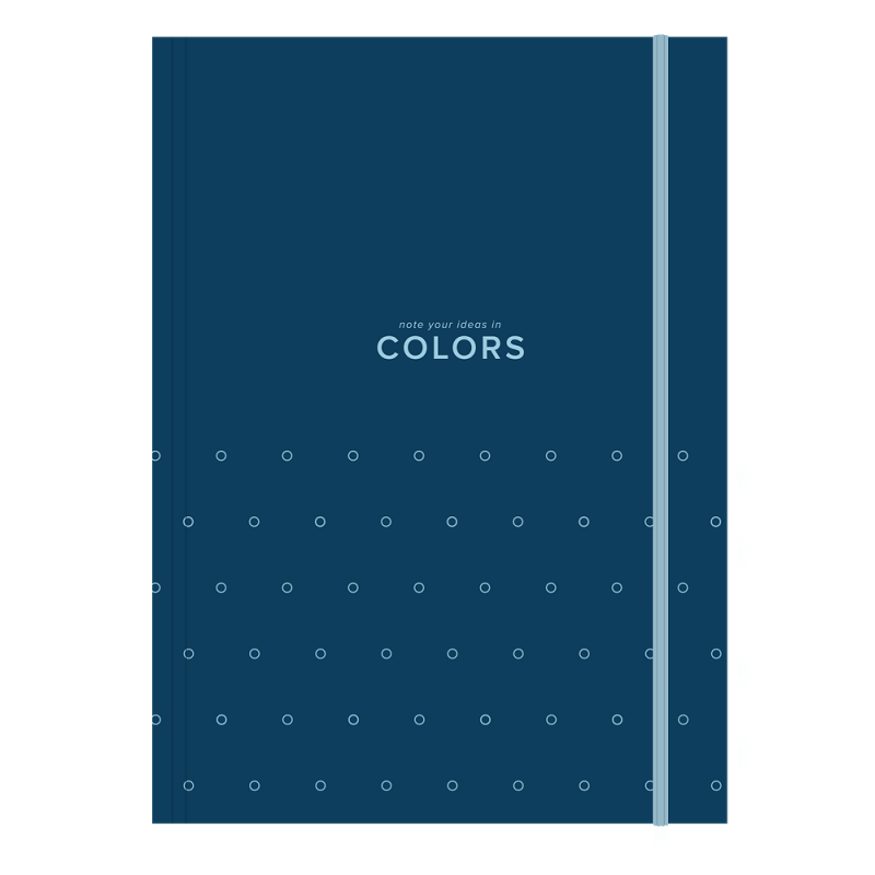 Teczka z gumką COLORS mix (10sztuk) 400171743 TOP 2000