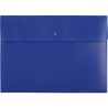 Teczka kopertowa na dokumenty A4 PP nieprzezroczysta niebieska TKSP-A4-01 BIURFOL