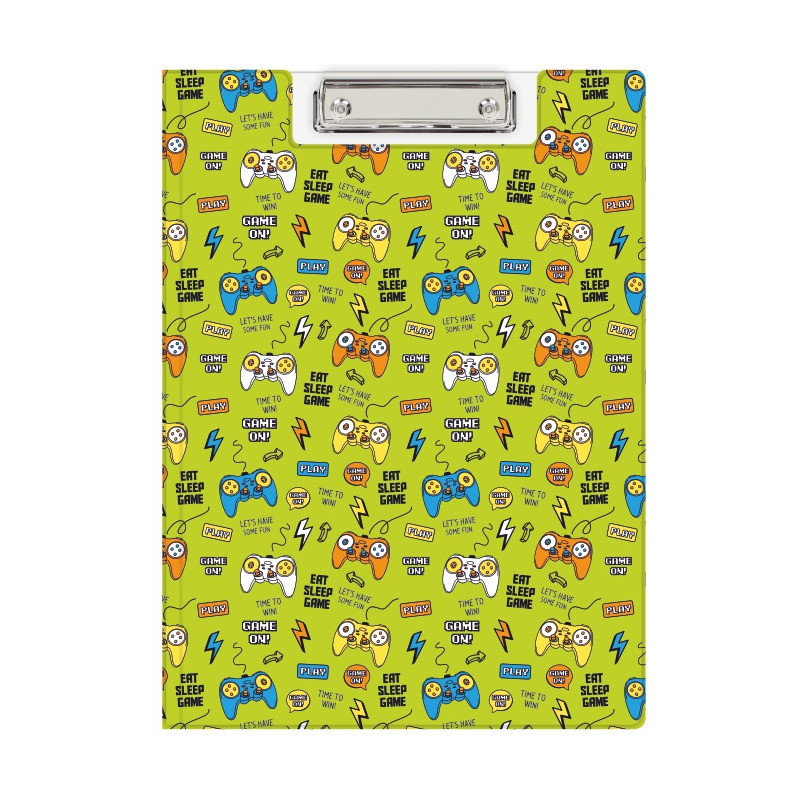 Teczka z klipem na dokumenty Clipboard A4 PVC wzór Pady KHN-04-31 BIURFOL