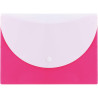 Teczka kopertowa na zatrzask A5 RIO różowa E38978 PINK DELI