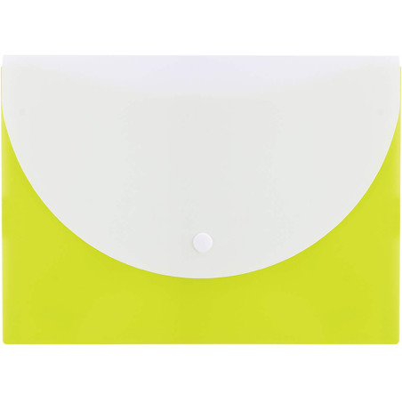 Teczka kopertowa na zatrzask A5 RIO zielona E38978 GREEN DELI