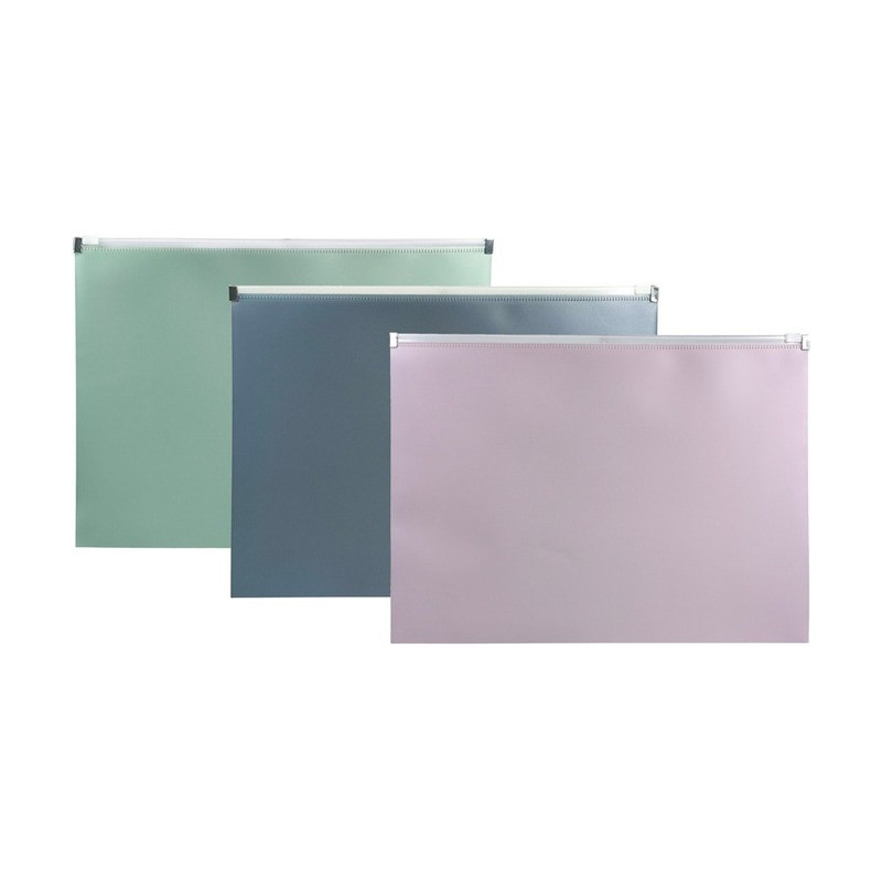 Teczka na suwak A5 PP mix (10szt.) MORANDI TSM-A5 BIURFOL