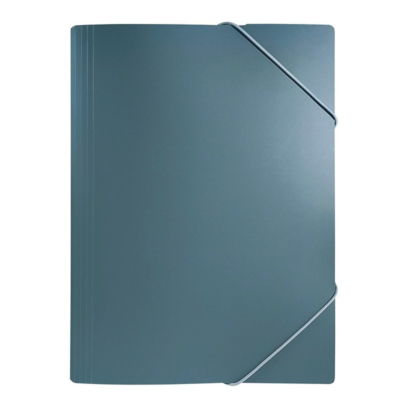 Teczka z gumką A4 PP grafit MORANDI TGM-A4-02 BIURFOL