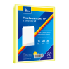 Teczka ofertowa A4 PP 20 koszulek ŻÓŁTA BT630-Y20 TETIS