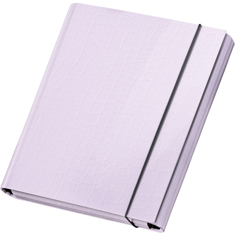 Teczka skrzydłowa z gumką PasteLove pastelowy liliowy P/310/35 VAUPE