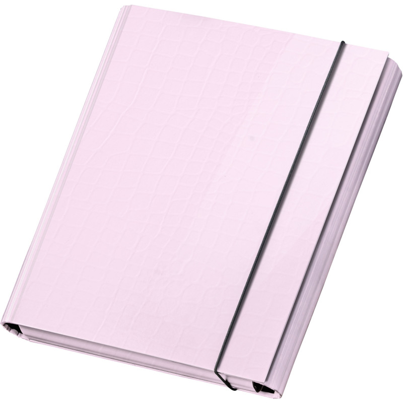 Teczka skrzydłowa z gumką PasteLove pastelowy różowy P/310/36 VAUPE