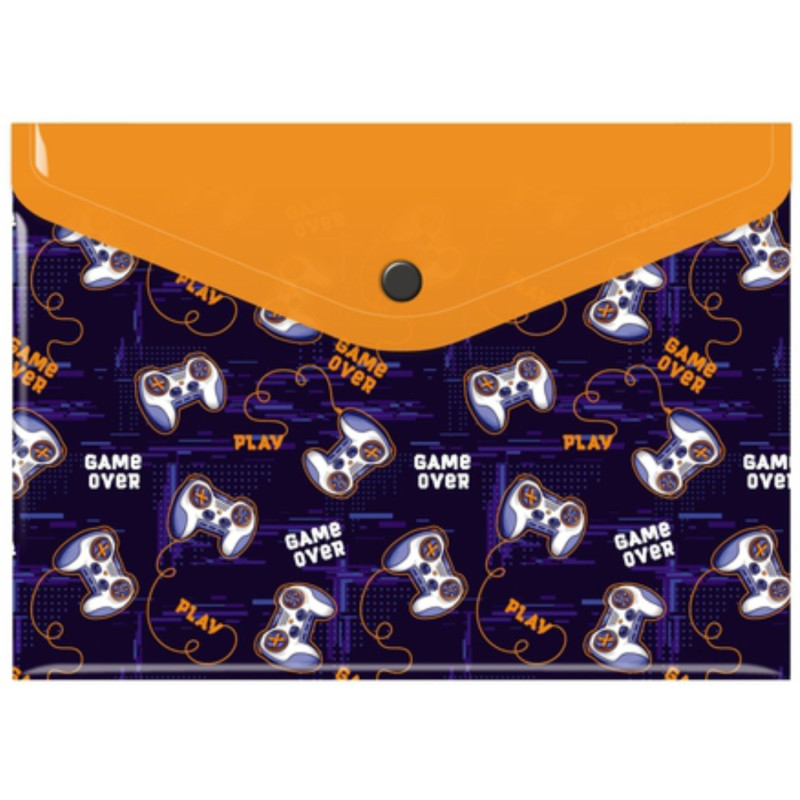 Teczka kopertowa A5 PP z nadrukiem GAMEPAD TKN-A5-33 BIURFOL