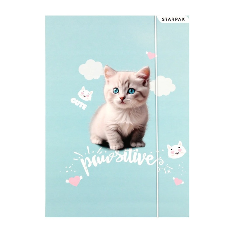Teczka z gumką A4 KITTY 553545 STARPAK