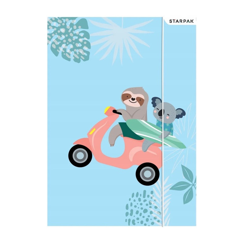 Teczka z gumką A4 KOALA 536503 STARPAK