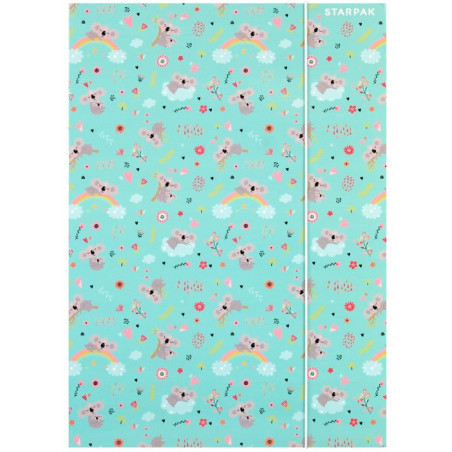 Teczka z gumką A4 KOALA 2 559702 STARPAK