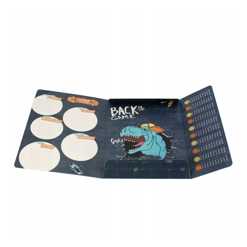 Teczka z gumką A4 SKATE DINO 536505 STARPAK