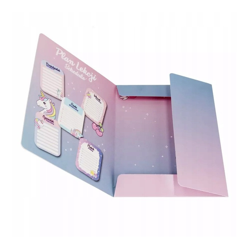 Teczka z gumką A4 UNICORN 553546 STARPAK