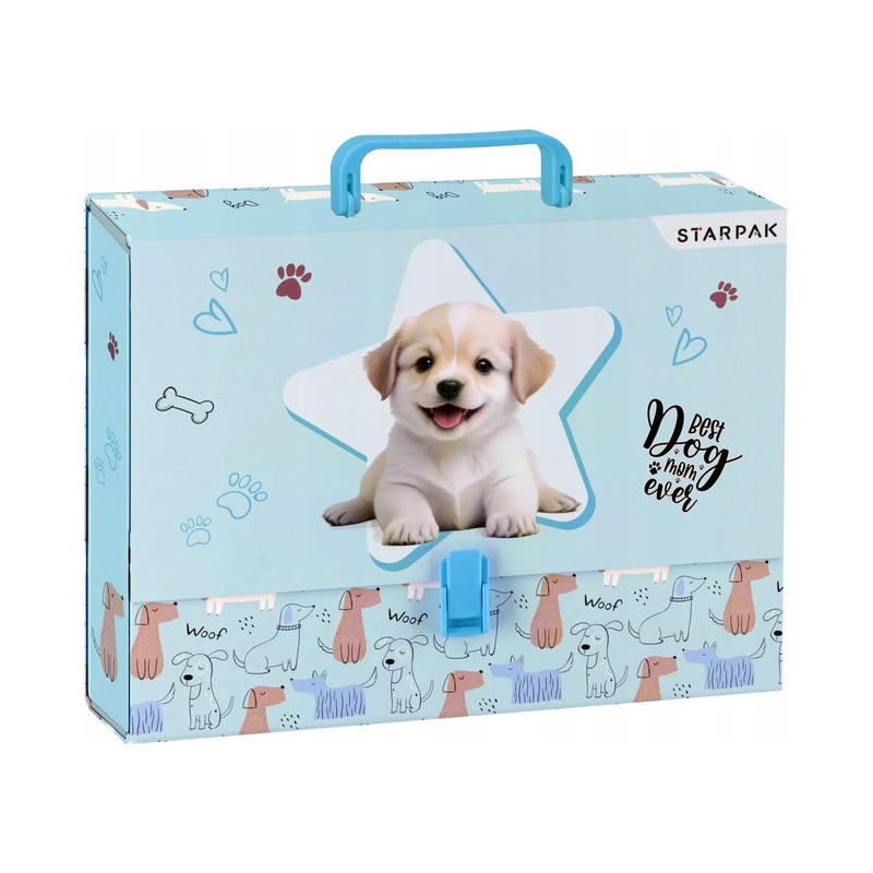 Teczka z rączką A4/50mm CUTIES DOGGY 559322 STARPAK