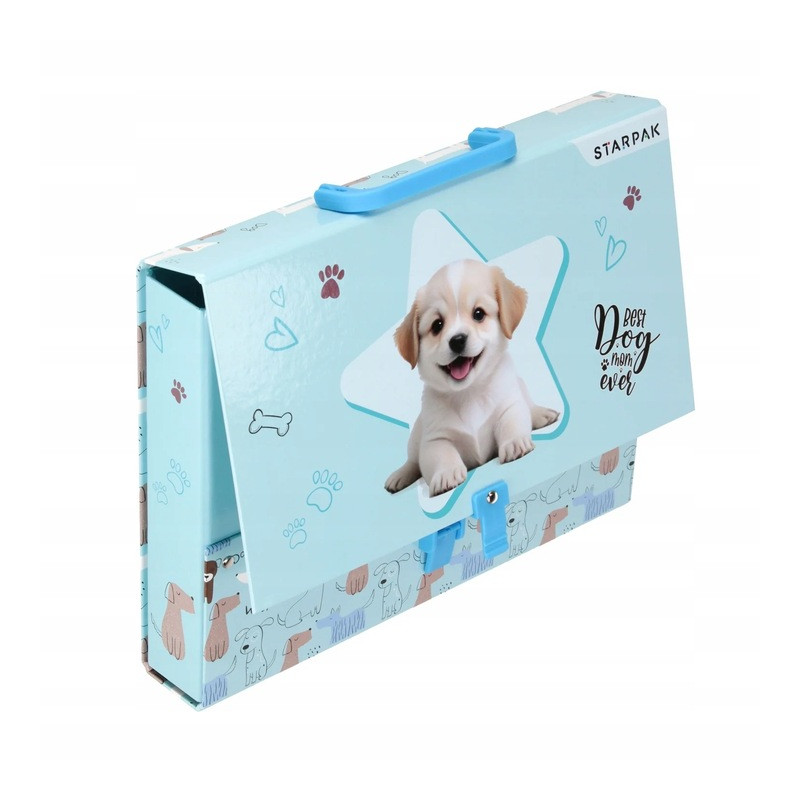 Teczka z rączką A4/50mm CUTIES DOGGY 559322 STARPAK