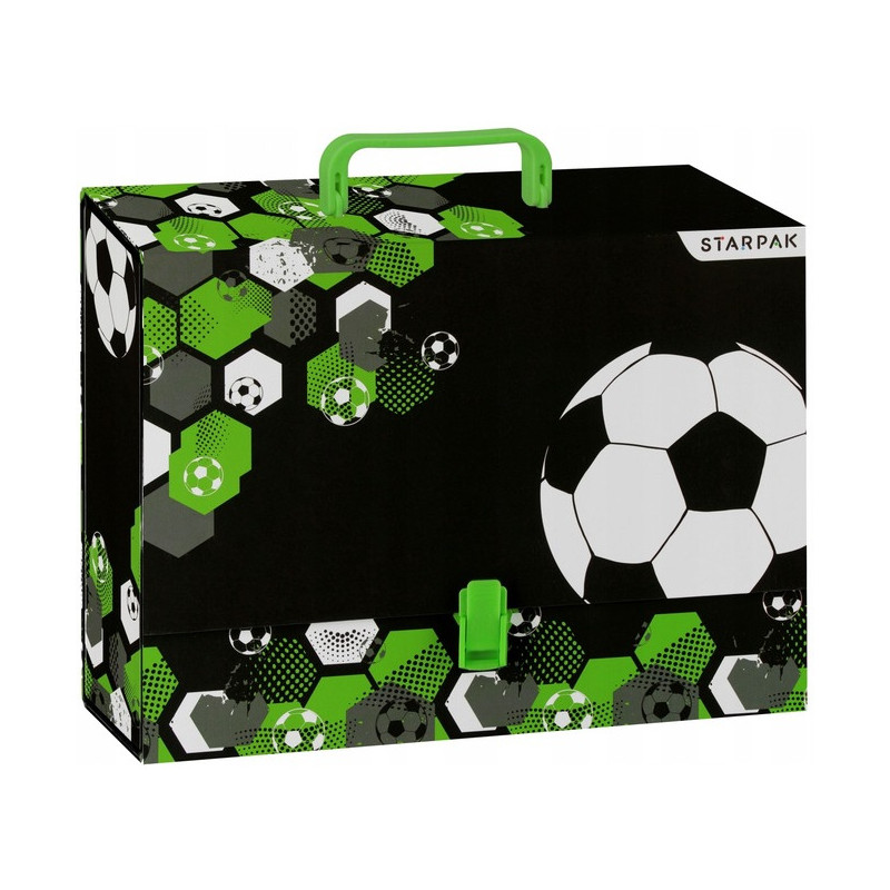 Teczka z rączką A4/95mm FOOTBALL 553551 STARPAK