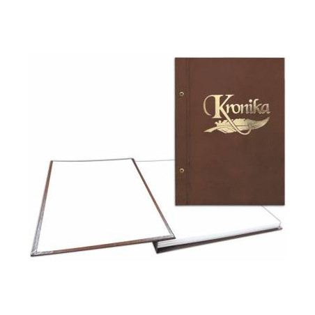 Kronika 310 x 420mm pionowa brąz złocony 1829-319-076 WARTA