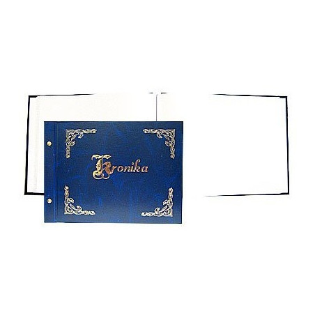 Kronika 345x255mm pozioma granatowa 1829-319-031 WARTA