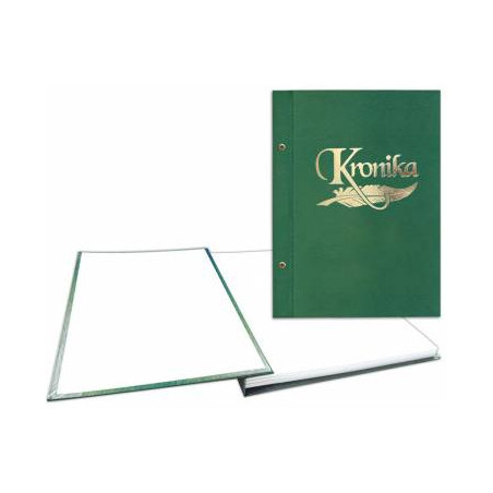 Kronika 310x420mm pionowa zielony złocony 319-079 WARTA
