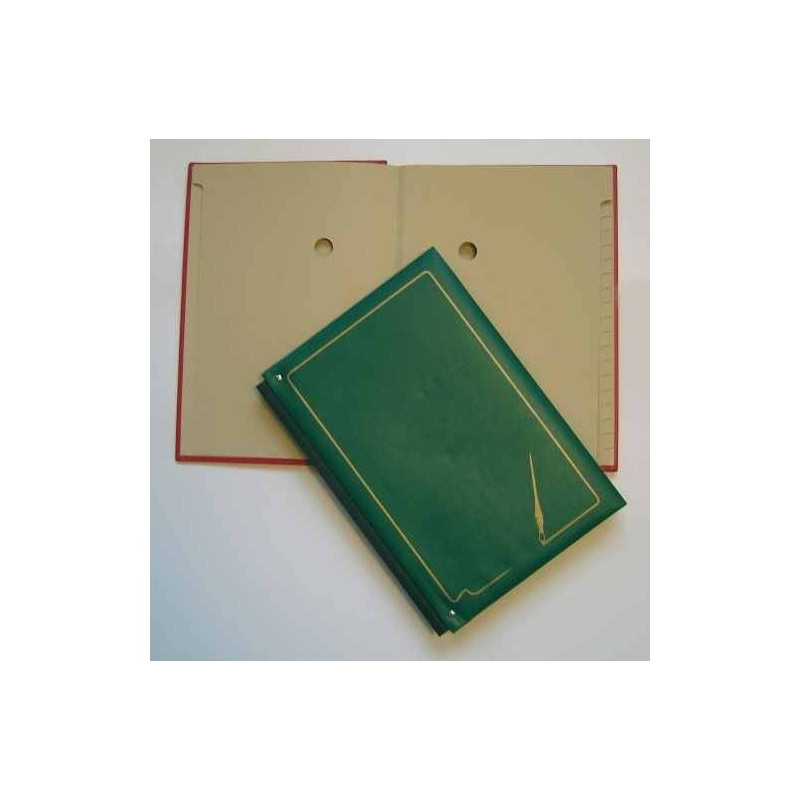 Teczka do podpisu 20k zielona harmonijkowa 920-004 WARTA