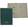 Teczka do podpisu 10k zielona grzbiet kryty 1824-920-011 WARTA