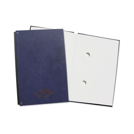 Teczka do podpisu 10k harmonijka granatowa 920-017 WARTA