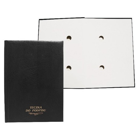 Teczka do podpisu 20k.czarna 920-032 WARTA