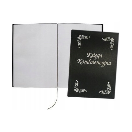 Księga kondolencyjna A4 pionowa mix kolorów 1829-319-109 WARTA