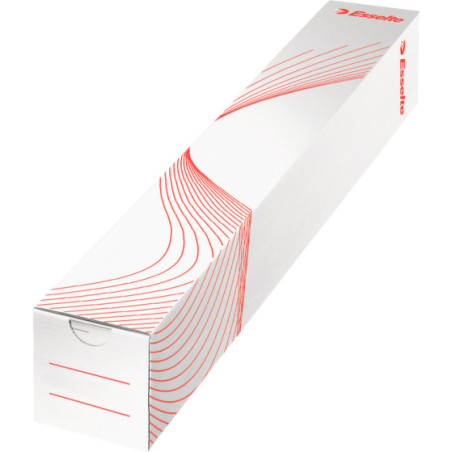 Tuba kartonowa kwadratowa 60x60mm Karton archiwizacyjny wysokość 50cm 20956 ESSELTE