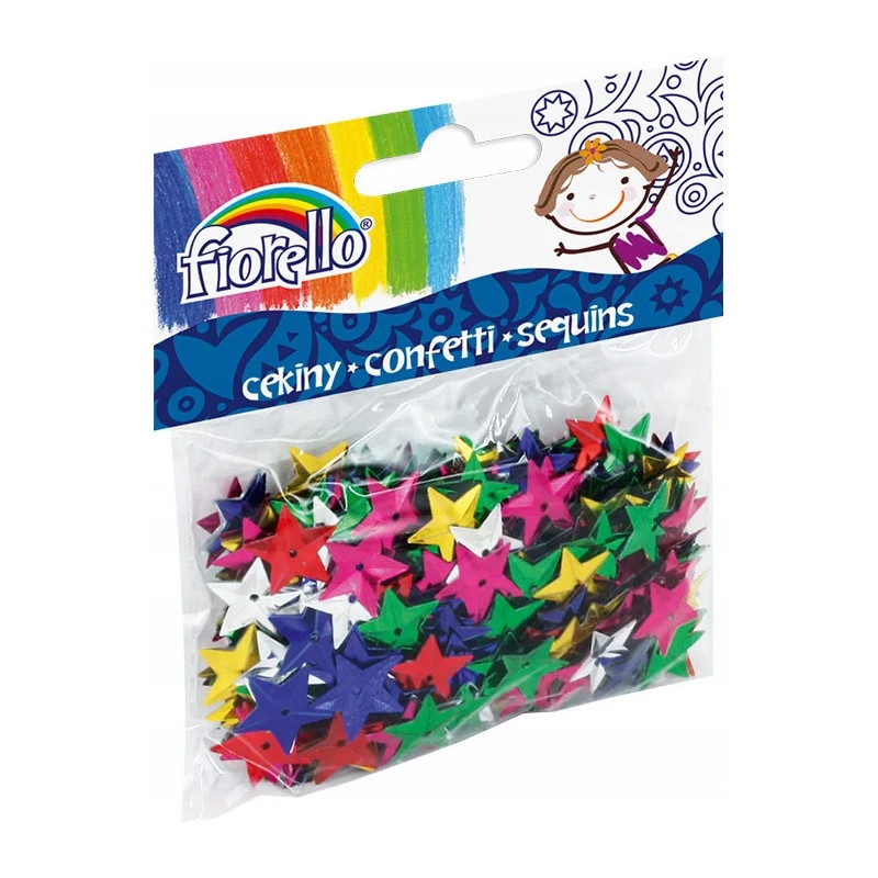 Cekiny konfetti FIORELLO gwiazdki GR-C14-15 170-2240
